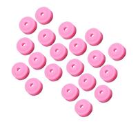 Lurrose Silicone Nail Drill Dust Catcher Covers to Extend Operational Lifespan User-friendly Design 20pcs Pink Protective Grinding Cover for Nail Tools Suitable for Home Use