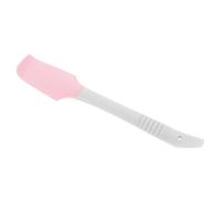 Lurrose Silicone Non-stick Hair Removal Scraper Wax Sticks for Waxing Body Cream Spatula Applicator Reusable Pink Waxing Tool for Home and Salon Use