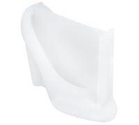 Lurrose Silicone Shoe Shape Chocolate Making Molds for Candy and Fondant Cake Decorating, Easy to Operate Baking Helper in White Silicone for Professional Chocolate Makers and Mothers