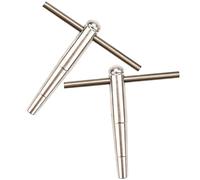 Lurrose Silver Metal Trombone and Trumpet Repair Tool for Repairing Your Musical Instrument with Precise Design Includes Instruction Manual, for Brass Instrument Maintenance