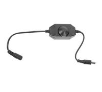Lurrose Single Rotary Dimmer Knob for Monochromatic LED Lights, Wear-resistant Plastic Table Light Accessory with 6a Capacity and Ip65, Adjustable Brightness Control for Desk Lamp