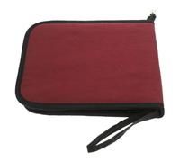Lurrose Sketch Pen Storage Bag Canvas Pencil Case Pencil Wrap for Boys Organize Art Supplies Random Color