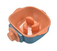 Lurrose Slow Feeding Bowl Hanging Style Food Bowl Lightweight Waterproof Pp Material Travel Use for Pet Puppy