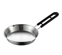 Lurrose Small Frying Pan Egg Pan Skillet in Stainless Steel Nonstick for Pancakes Random Style