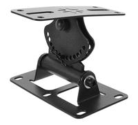 Lurrose Speaker Wall Mount Bracket Rotatable Horizontal Shelf with Thickened Steel for Surround Sound and Column Loudspeakers, 1pcs Wall Mounted Speaker Stand for Home Theater