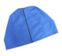 Lurrose Square Parrot Cage Cover in Blue Cloth Material with Sunshade and Distraction Reduction Features, Breathable Bird Cage Cover Suitable for Night Use and Protecting Birds