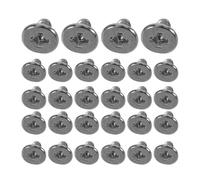 Lurrose SSD Screws Kit with Material Suitable for Computer Motherboard Installation 200pcs for Solid State Drive Mounting