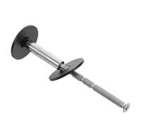 Lurrose Stainless Steel Door Knob Strike Plate Cover Round Hole Plug Cover for Metal Doors Conceals Old Deadbolt Holes and Suitable for Repair and Interior Decor