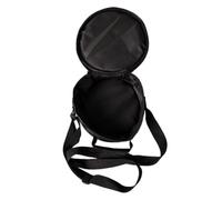 Lurrose Steel Tongue Drum Carrying Bag Protective Cotton and Oxford Cloth Case with Shoulder Strap Impact-resistant Drum Pouch for Easy Transport for 8-inch 11-note Percussion Instrument