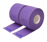 Lurrose Stretchy Paper Neck Strips 2 Rolls Disposable Barber Neck Wraps for Hair Clipping and Chemical Protection in Professional Salons and Barber Shops