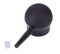 Lurrose Sturdy Hair Building Fibers Applicator Spray Nozzle with Fiber Saving Function and Easy to Use Design, Made of Black Plastic Abs and Silicone, for Salon and Barbershop Use