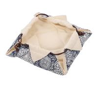 Lurrose Teacup Storage Pouch Tea Set Travel Bag Drawstring Closure High-Grade Cloth Material Easy to Carry Protect Your Tea Set Portable for Travel and Business Negotiation