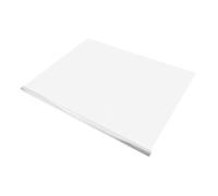 Lurrose Tempered Glass Refrigerator Shelf Divider 430x320mm with Edge Border Universal Replacement Fridge Storage Partition Board for Household Kitchen Freezer