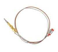 Lurrose Thermocouple Wire with Clip Mount Precise Head Gas Grill Igniter for Built Stoves Fire Pit and Oven Thermocouple Replacement Easy Installation and Efficient Combustion Safety Probe