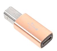 Lurrose Type-c to USB Midi Adapter for Electronic Piano and Audio Equipment, Aluminium Alloy Material with User-friendly Design and Plug and Play Function, Suitable for Professional