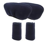 Lurrose Universal Applicability Material and Polar Wide Fleece Cotton Underarm Padding Cover with Soft for Includes Hand Grips Pads for Comfortable Mobility Crutches Walkers