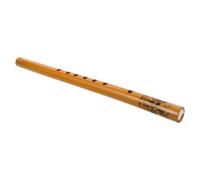 Lurrose Vertical Bamboo Flute Pure Sound Quality for Beginners Lightweight 33cm 7 Holes Recorder for School Music Classes and Performances