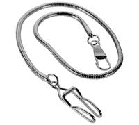Lurrose Vintage Alloy Pocket Watch Chain with Light Weight and Portable Design, Suitable for Vest and Jeans, for Collecting and Formal Dressing Accessories
