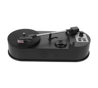 Lurrose Vintage Turntable Record Player with Built Speakers Anti-skip Vinyl Phonograph to Converter Easy Setup Antique Style for Collectors and Beginners