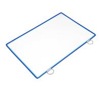 Lurrose Wall File Holder with Iron Frame for Letters and Books | PVC Hanging Pocket, Office Desktop Tidy Storage, Multi Function Design, Suspend on Wall for Workspace
