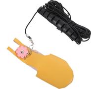 Lurrose Washable Parrot Flight Suit with Yellow Bird Diaper, Medium Size Pet Bird Uniform with 4M Reinforced Leash, Reusable Parrot Diaper Harness for Outdoor Flight Training