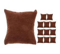 Lurrose Watch Display Cushions, 12pcs Brown and Flannel Bracelet Pillow Set Versatile Minimalist Storage Solution for Jewellery Selling and Packaging for Bracelets and Watches