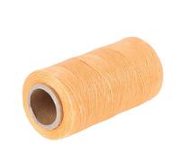 Lurrose Waxed Thread Leather Sewing Cord for Hand Stitching Key Bags and Bags, 0.8mm Polyester Flat Wax Line, Easy to Carry and Won’t Break Easily, for Bookbinding and Leather Craft DIY