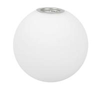 Lurrose White Glass Lampshade Replacement G9 Round Ball Glass Globe Cover 10cm Modern Pendant Light Cover for Pendant Wall Lamp