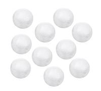 Lurrose White Polystyrene Balls 5cm Craft Christmas Decorations for Boys and Girls DIY