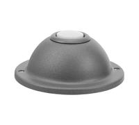 Lurrose Wired LED Doorbell Button - 2" Round Metal Push Button for Front Door Garage and Entryway - Lighted Wall Mounted Doorbell Heavy Duty Easy to Install Yellow Light