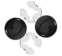 Lurrose with Easy Installation and Wear Resistance 2pcs Formal Black Made of Zinc Alloy Elegant and Versatile Style for Men Suitable for Weddings and Formal Events
