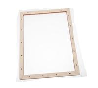 Lurrose Wooden Deckle Mold Screen for DIY Papermaking with Mesh Frame Precise for Handmade Paper Crafts Dried Flower Art Easy to Clean and Reusable Paper Making Supplies
