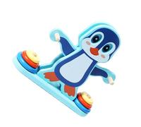 Lurrose Wooden Penguin Balance Scale for Educational Early Learning Interactive Plaything Enhances Scientific Thinking and Numerical Skills Wear Resistant Material Suitable for Boys