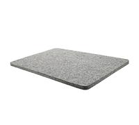 Lurrose Wool Felt Ironing Pad 12 x 18 inch Portable Pressing Mat, Heat-Resistant Clothes Ironing Mat for Quilting, Avoids Shine and Scorching, Home Use