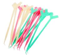 Lurrose Y-Shaped Eyelash Curling Tools 18pcs PP Plastic with Comfortable Handle for Female Eyelash Grafting and Lifting