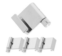 Lurrose Zinc Alloy Heavy Duty Picture Hanging Hooks 4Pcs Wire Rope Lock for Art Display