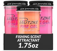 Lurwind Fire Gel Bait Trout Bundle(Salmon, Trout, Steelhead), Irresistible Fishing Bait for Trout, Salmon, and Crappie, Extra Potent and Long-Lasting, Easy to Apply, 1.75 Oz Each