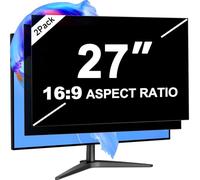 LUSA DESIGN [2-Pack 27 Inch Computer Privacy Screen for 16:9 Aspect Ratio
