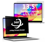 LUSA DESIGN 360°Privacy Screen for Microsoft Surface Laptop 13.5 inch 5/4/3/2/1, Surface Laptop Privacy Film Filter All Round Anti Peeping Blue light Glare Screen Protector