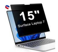 LUSA DESIGN Magnetic Privacy Screen for 15 Inch Surface Laptop 7, Removable Anti Glare Screen Protector, Blue Light Computer Filter, Anti Spy Easy Install