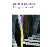 L'Usage De La Parole: 1435 (Collection Folio)