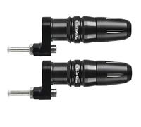 LUSCAO Crash Pad Protector For Ho&nd-a Rebel CMX 300 500 CMX300 CMX500 Motorbike CNC Accessories Exhaust Frame Sliders Crash Pads Falling Protector Powersports Frame Sliders (Color : 1 Pair Black)