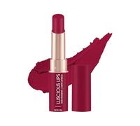 Luscious Lips Non Transfer Creamy Matte Lipstick for Women (10 - Red Rebel, 3.5g) | Highly Pigmented | Smooth Application | Long-Lasting, Waterproof & Smudge-Proof