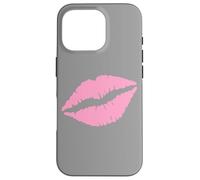 Luscious Pink Kiss Lips Romantic Love Case for iPhone 16 Pro