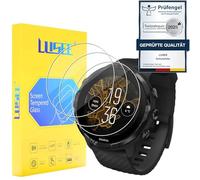 Lusee 3 Pack Screen Protectors Compatible with Suunto 7 / Suunto 9 Baro/Suunto D5 Tempered Glass [9H Hardness] [HD Clear] [Anti Scratch] Protective Film for Display