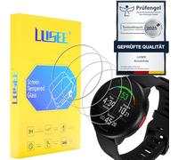 Lusee 4 Pack Screen Protectors Compatible with Polar Pacer Pro/Polar Pacer Tempered Glass [9H Hardness] [HD Clear] [Anti Scratch] Protective Film for Display