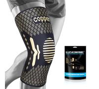 Lusenone Copper Knee Support for Women/Men, Best Knee Brace Support for Arthritis, Ligament Damage, Meniscus Tear, ACL, MCL, Joint Pain Relief, Knee Compression Sleeve for Running,Walking,Sports, L