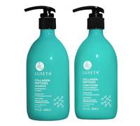 Luseta Purple Shampoo and Conditioner Set (2 * 500ml, Collagen Peptides)