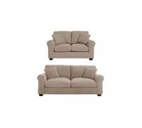 Lush Beige Full Back 3+2 Seater Set