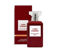 Lush Cherry Perfume 100ml Unisex Long Lasting Oriental Floral Eau de Parfum, Sweet Cherry Almond Woody Scent Luxury Fragrance for Men & Women